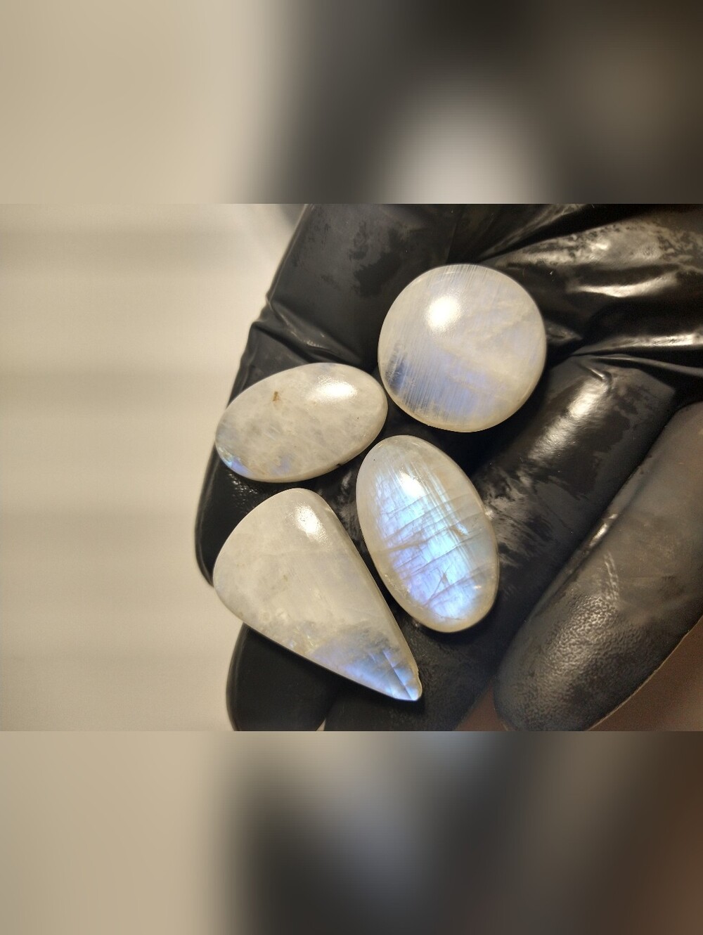 Rainbow Moonstone Cabochon Clearance Lot